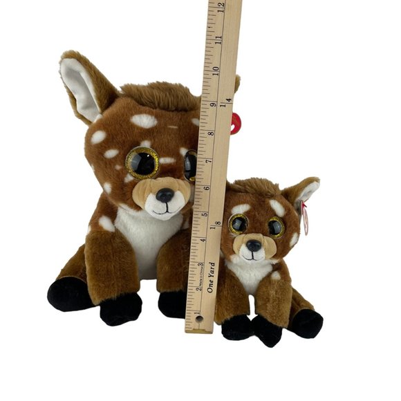 Ty Beanie Boos Buckley Deer Plush 9&6 Inch Brown Stuffed Animal Toy NWT - Picture 6 of 8